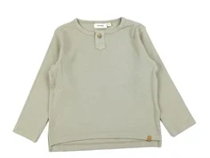 Lil Atelier moss gray top